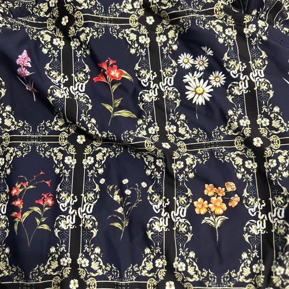 Agua Bendita x Target Women's Dainty Floral Tile Print Cheeky One Piece Swimsuit - Picture 8 of 8